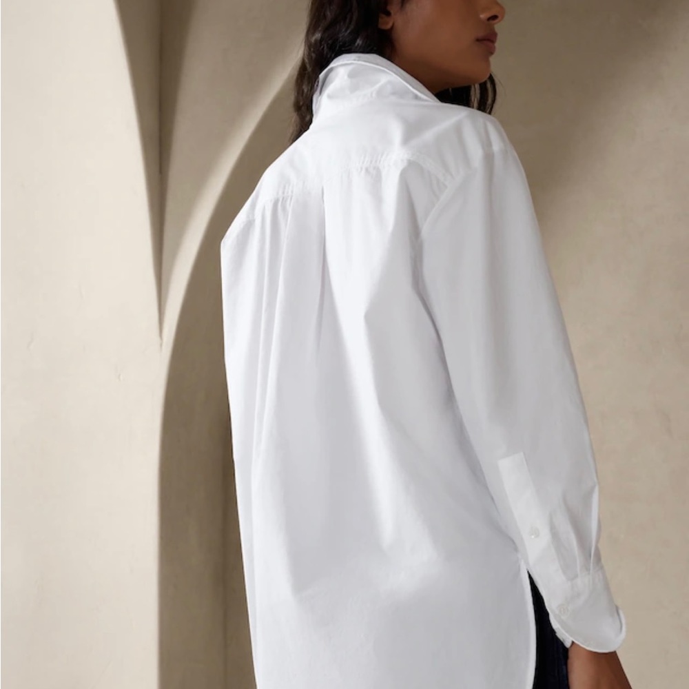 Banana Republic Petite “The Oversized Shirt” - Picture 4 of 4
